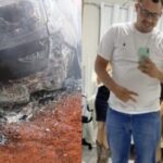 Rondonópolis | Corpo carbonizado encontrado em carro pode ser de motorista de app desaparecido corpo carbonizado