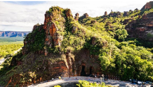 Governo de MT aguarda aval do Ibama para túnel no Portão do Inferno e obra gera expectativa portão do inferno