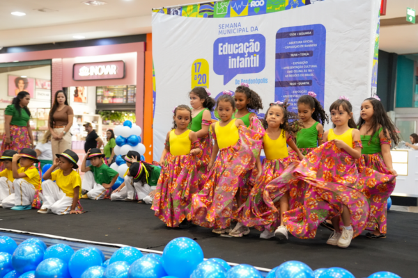 Rondonópolis | Semana da Educação infantil apresenta o protagonismo das crianças com apresentações artísticas e exposição de atividades