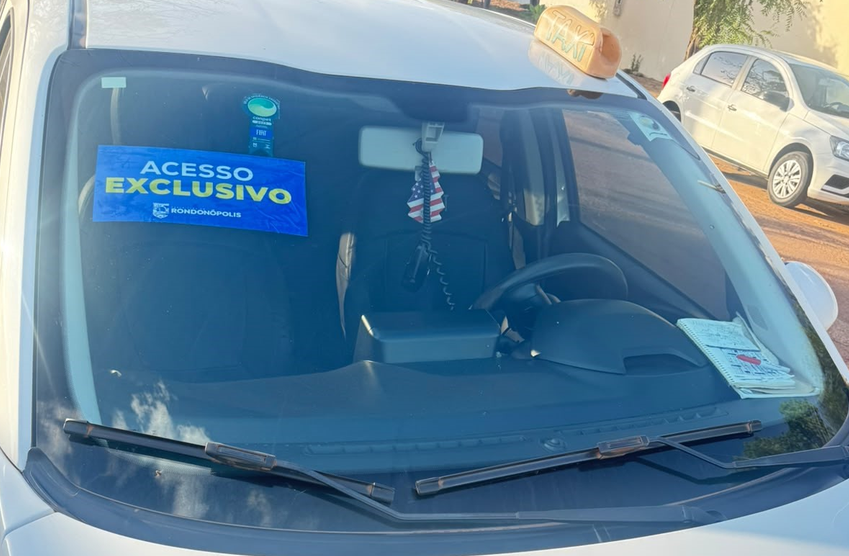 Taxistas e motoristas de aplicativo precisam retirar adesivo para acesso exclusivo à Exposul 2026 em Rondonópolis Screenshot_870