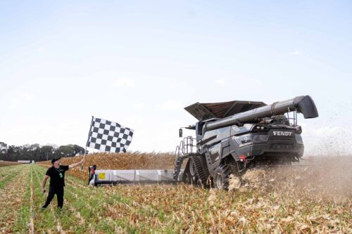 Fendt IDEAL bate recorde e cria novo patamar ao colher 2.599 toneladas de milho em 24 horas com uma única colheitadeira image