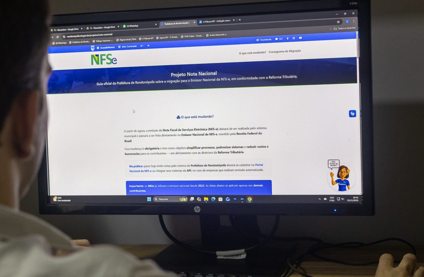 Atenção, empresas: emissão de nota fiscal de serviços terá mudança em Rondonópolis nfse