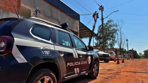 Motel, metalúrgica, borracharia e outros estabelecimentos são flagrados furtando energia em Várzea Grande Furto de Energia VG. Foto Energisa MT