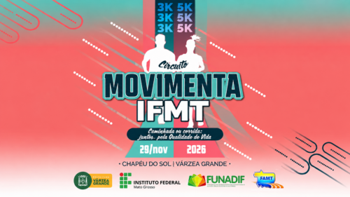 Circuito Movimenta IFMT promove corrida em Várzea Grande movimenta
