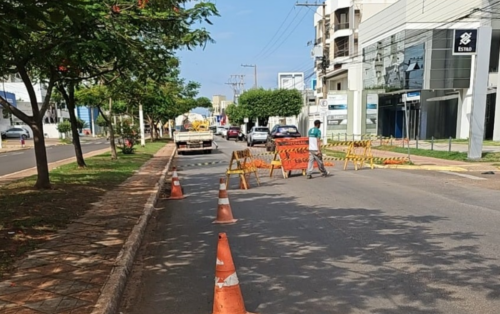 Atenção, motoristas: trecho da Avenida Lions Internacional terá interdição para implantação de nova rotatória em Rondonópolis Screenshot_39
